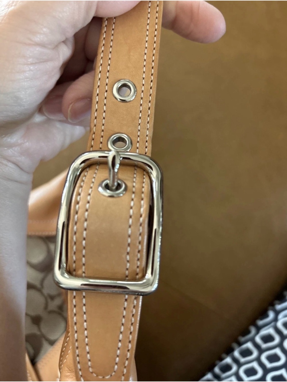 Coach Signature Hobo Purse E05K-8K03 Vintage Shoulder Tote - Picture 7 of 15